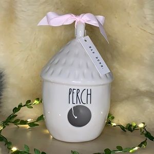 Rae Dunn Perch Bird House